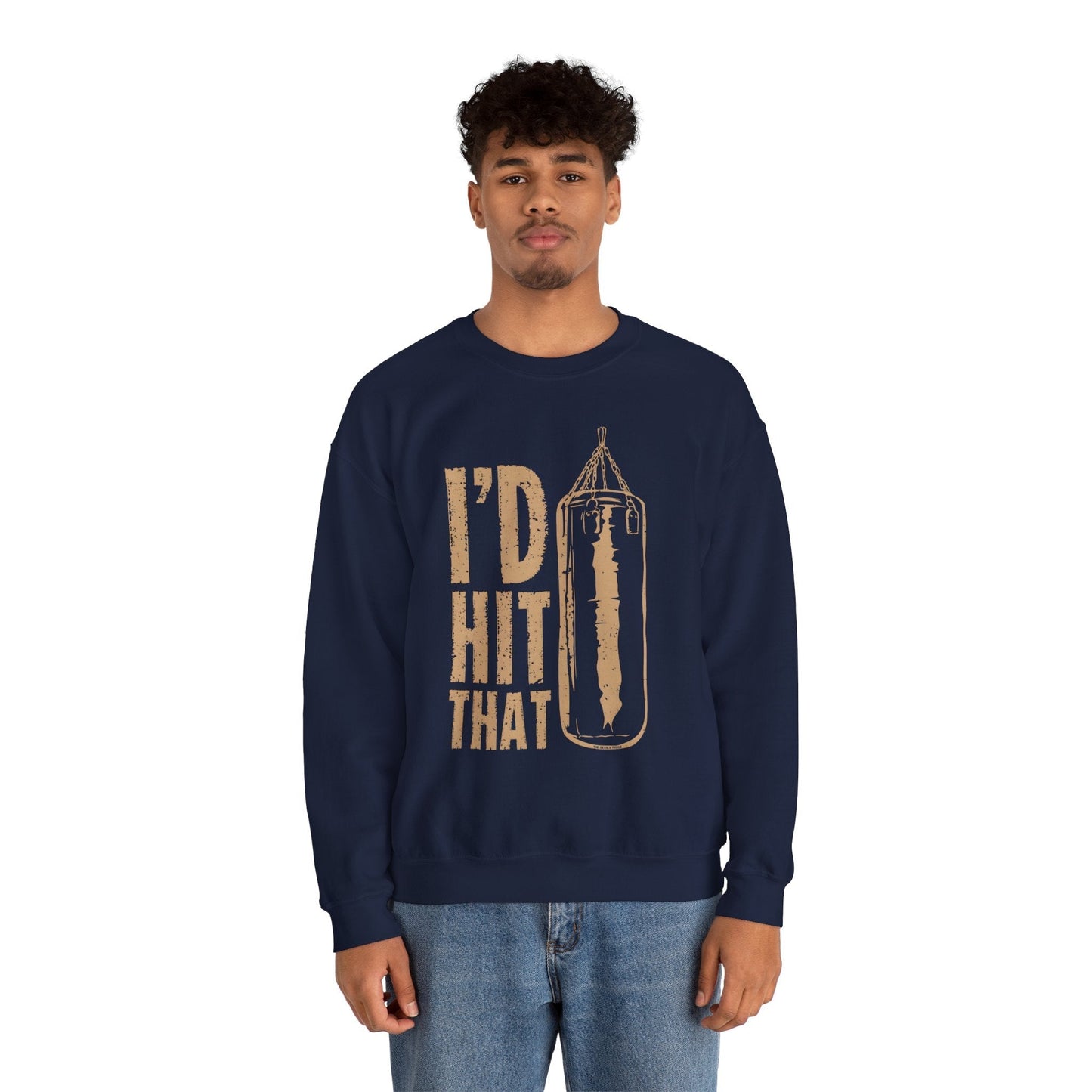 I'd Hit That Crewneck Sweatshirt The Devil's Pickle