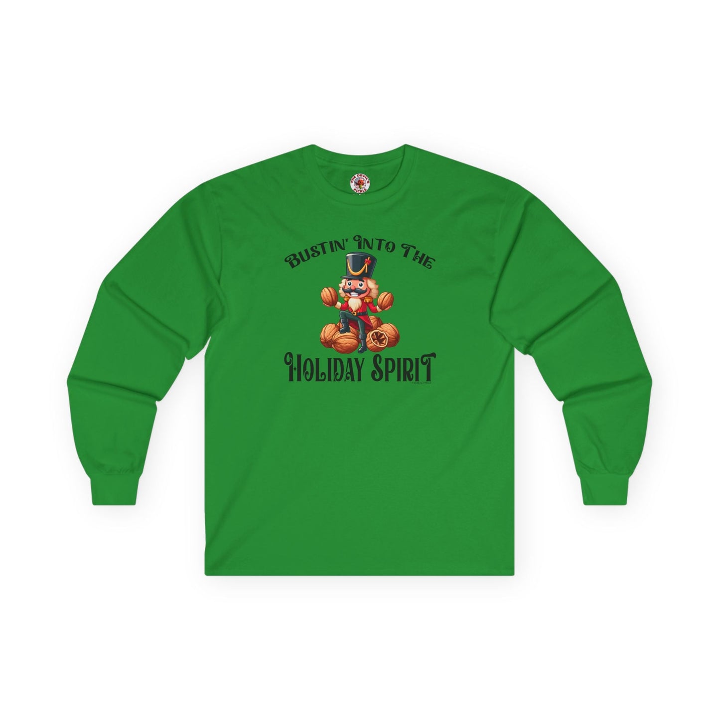 Bustin' Into The Holiday Spirit Long Sleeve Tee