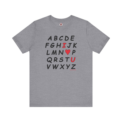 ABC I Love You T-Shirt The Devil's Pickle