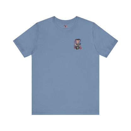 Patriotic Skull T-Shirt The Devil's Pickle