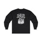 Hey You Quit Staring At My Package Long Sleeve Tee The Devil's Pickle