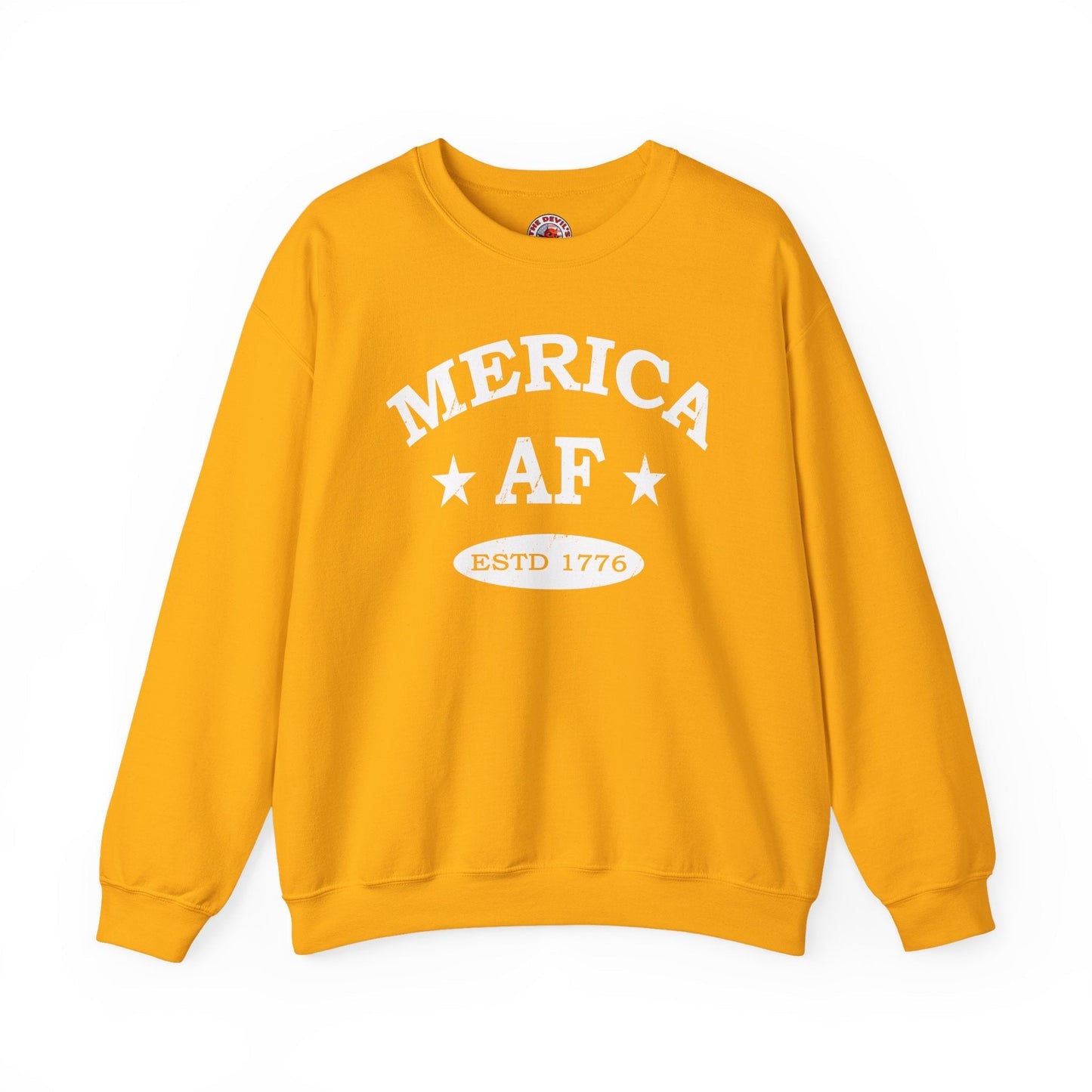 Merica AF Crewneck Sweatshirt The Devil's Pickle