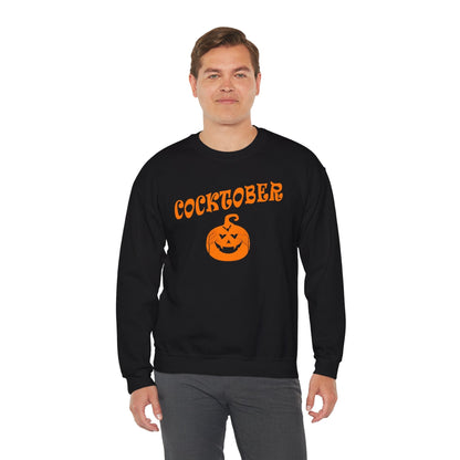 Cocktober Crewneck Sweatshirt The Devil's Pickle