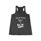 No Drama Womens Flowy Racer Back Tank Top Country in My Heart