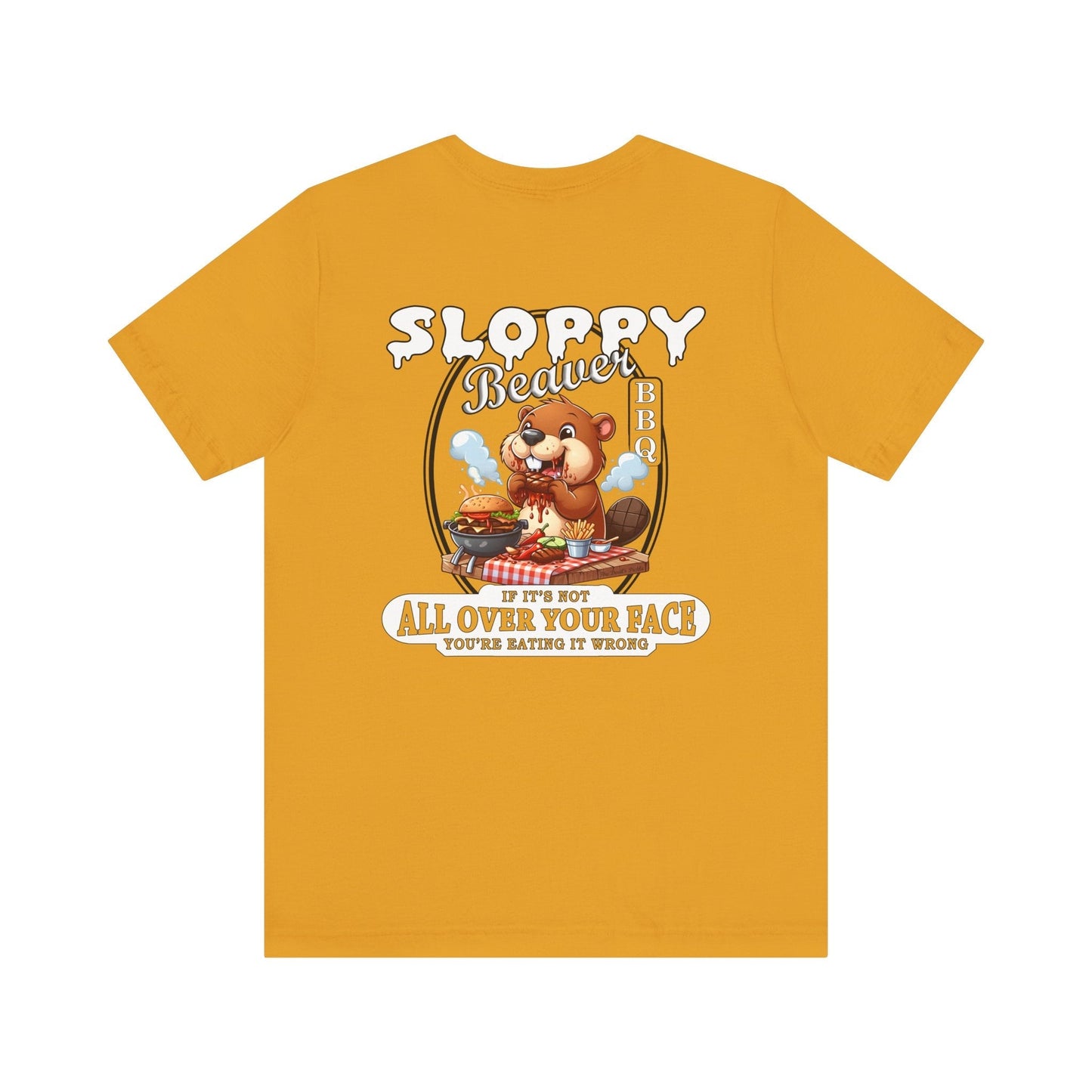 Sloppy Beaver BBQ Back T-Shirt The Devil's Pickle