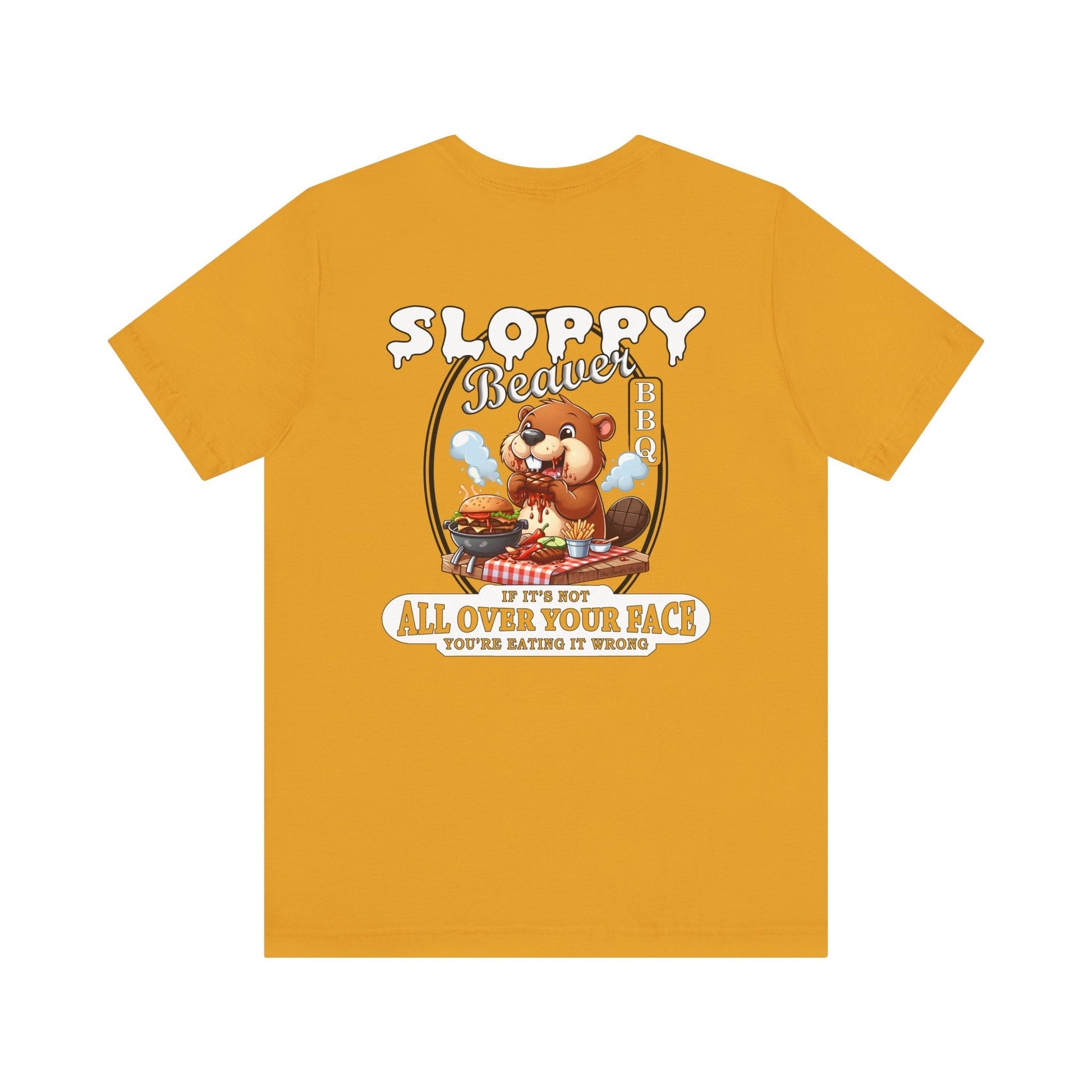 Sloppy Beaver BBQ Back T-Shirt The Devil's Pickle
