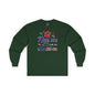 Kiss Me I Am An American Long Sleeve Tee The Devil's Pickle