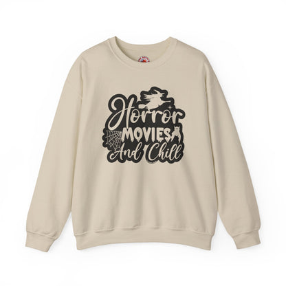 Horror Movies and Chill Crewneck Sweatshirt The Devil's Pickle