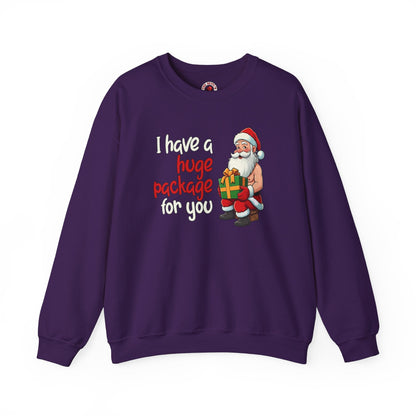 I Have A Huge Package For You Crewneck Sweatshirt The Devil's Pickle