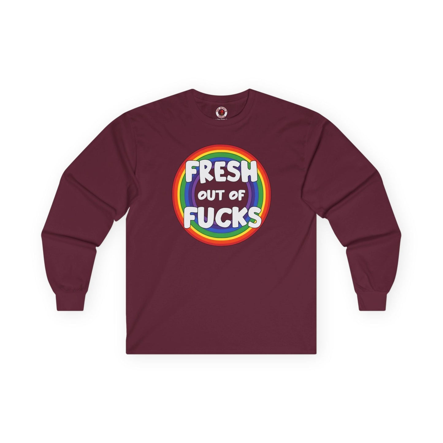 Fresh Out Of Fucks Long Sleeve Tee The Devil's Pickle