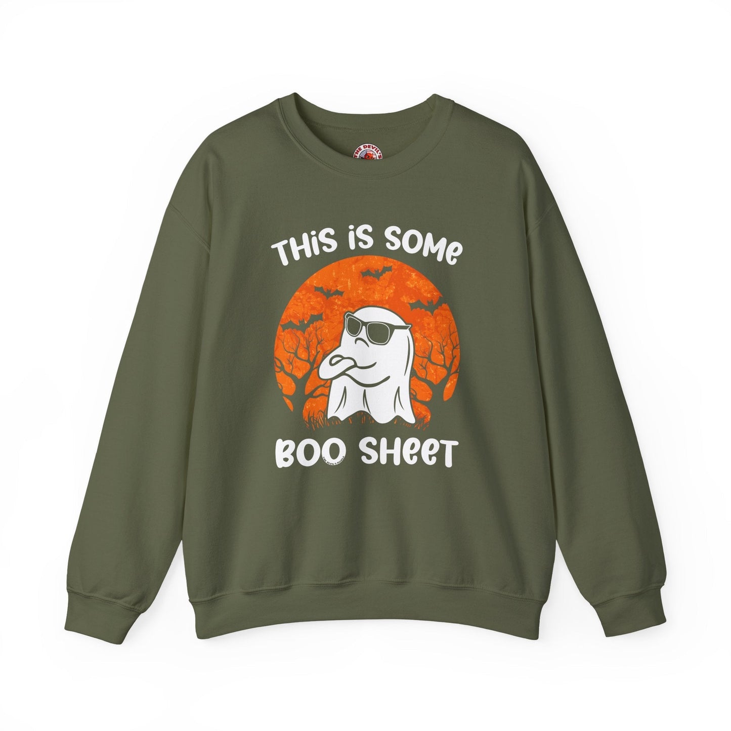 This Is Some Boo Sheet Crewneck Sweatshirt The Devil's Pickle