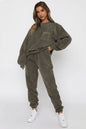 WOMEN TWO PIECE CORDUROY WESTERN SET BY CLAUDE