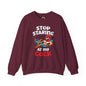 Stop Staring at My Cock Crewneck Sweatshirt The Devil's Pickle