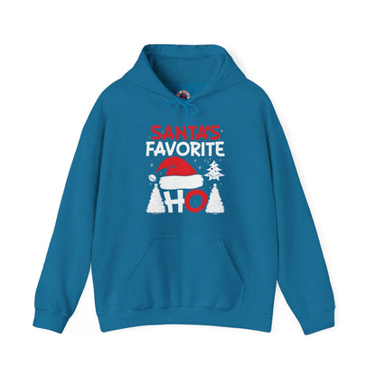 Santa's Favorite Ho Hooded Sweatshirt The Devil's Pickle
