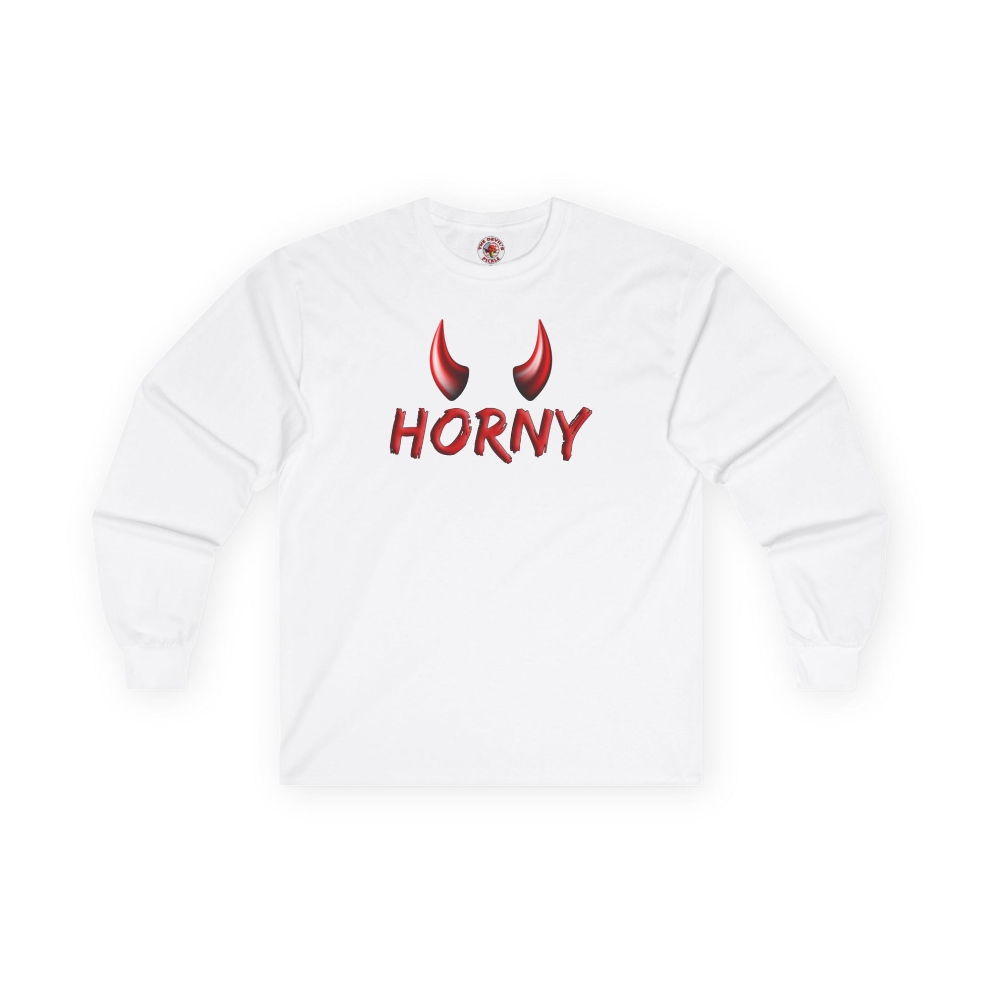 Horny Long Sleeve Tee The Devil's Pickle