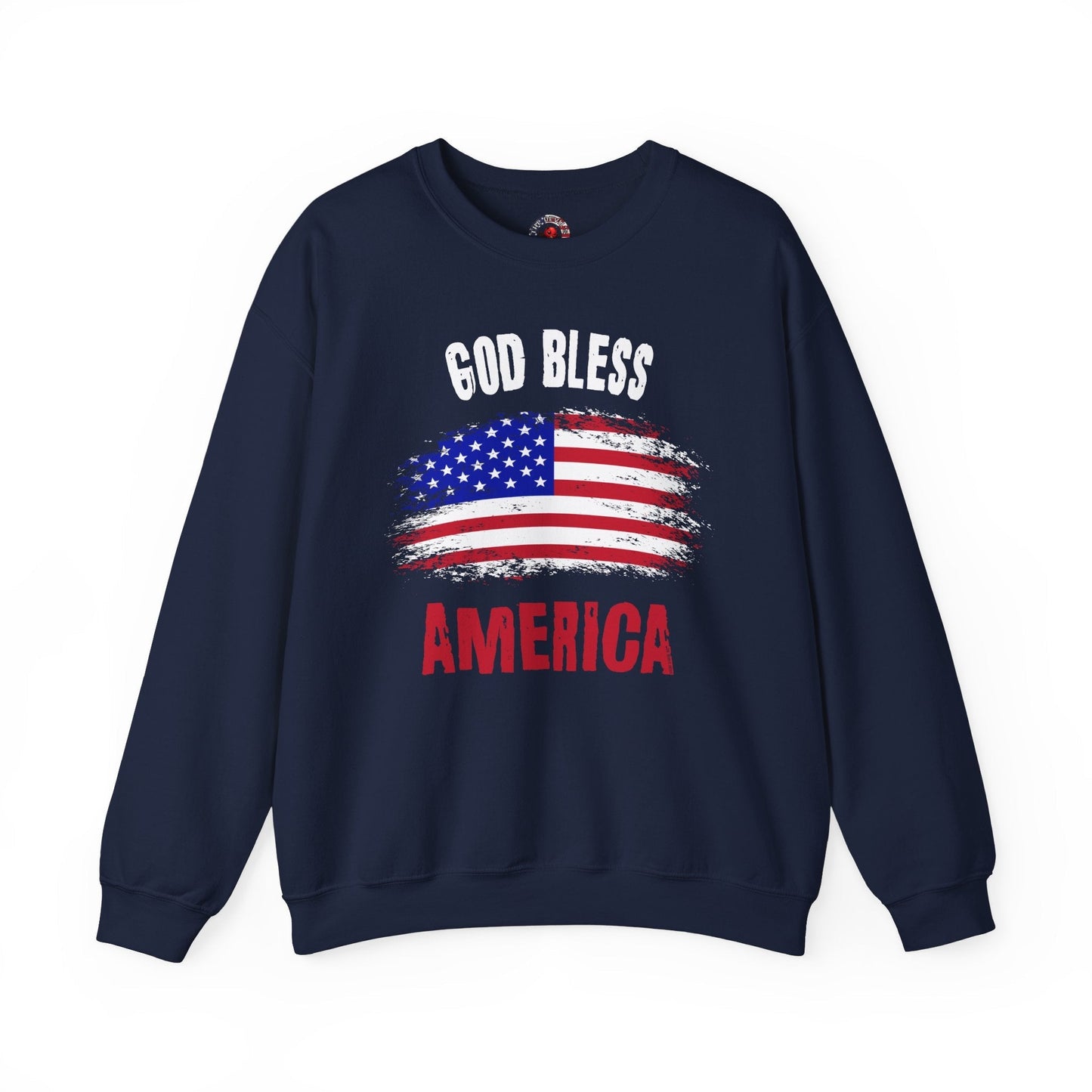 God Bless America Crewneck Sweatshirt The Devil's Pickle