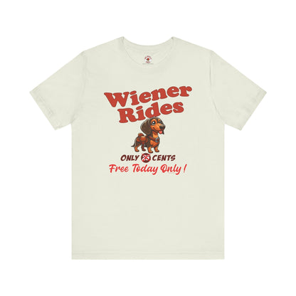Free Wiener Rides T-Shirt The Devil's Pickle