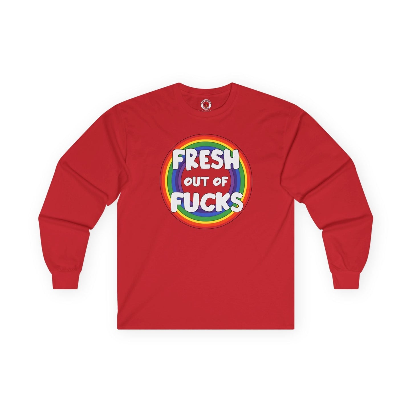 Fresh Out Of Fucks Long Sleeve Tee The Devil's Pickle