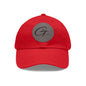 Hat with Leather Patch (Round) Grayceful LLC