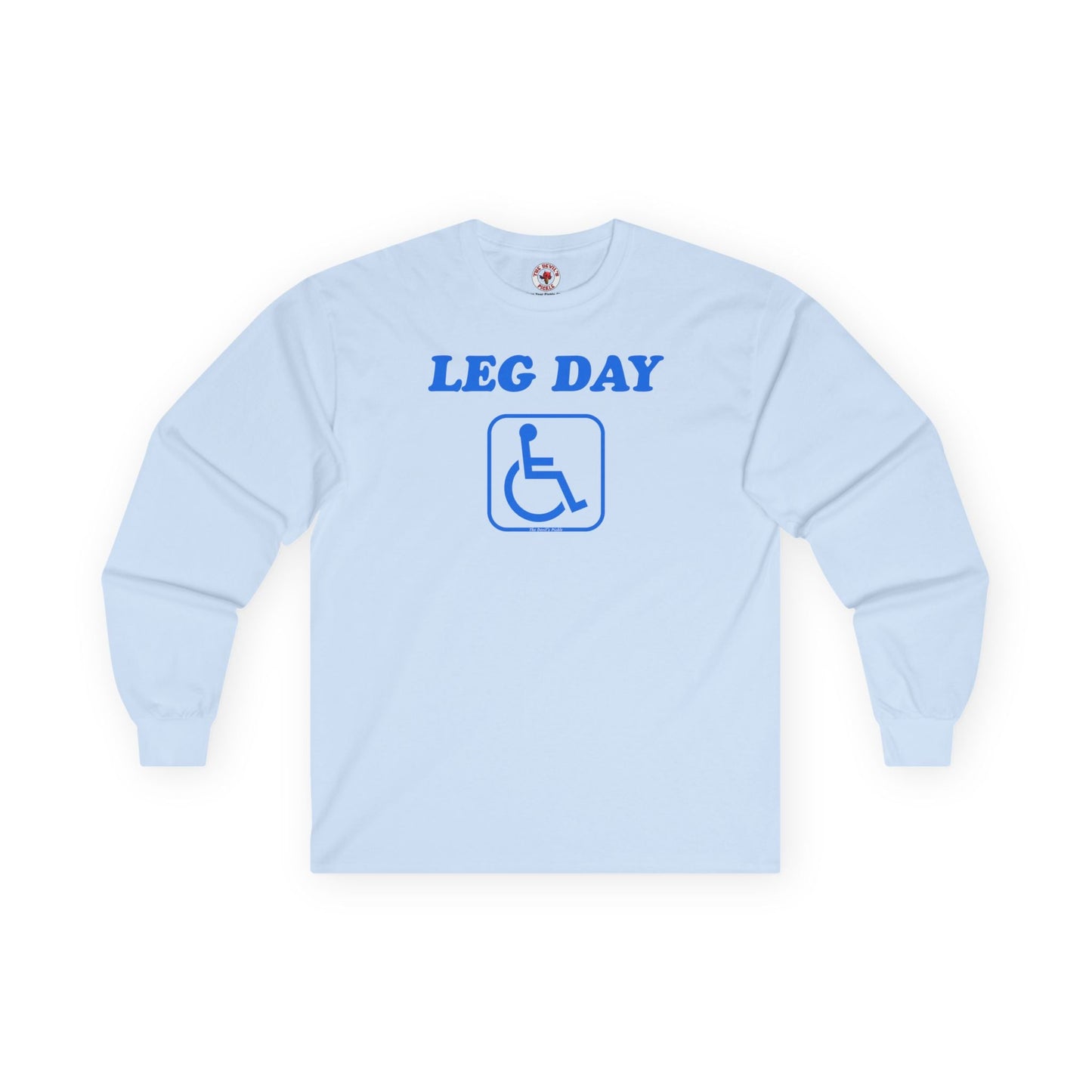 Leg Day Handicap Long Sleeve Tee The Devil's Pickle