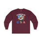 My Pronouns Are U.S.A Long Sleeve Tee The Devil's Pickle