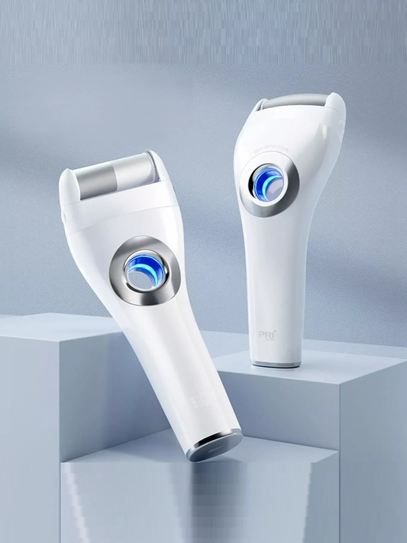 Electric Foot Nail Buffer with LED Light New Era Fashion LLc