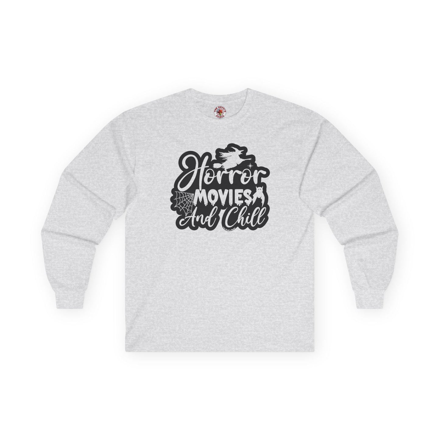 Horror Movies and Chill Long Sleeve Tee The Devil's Pickle