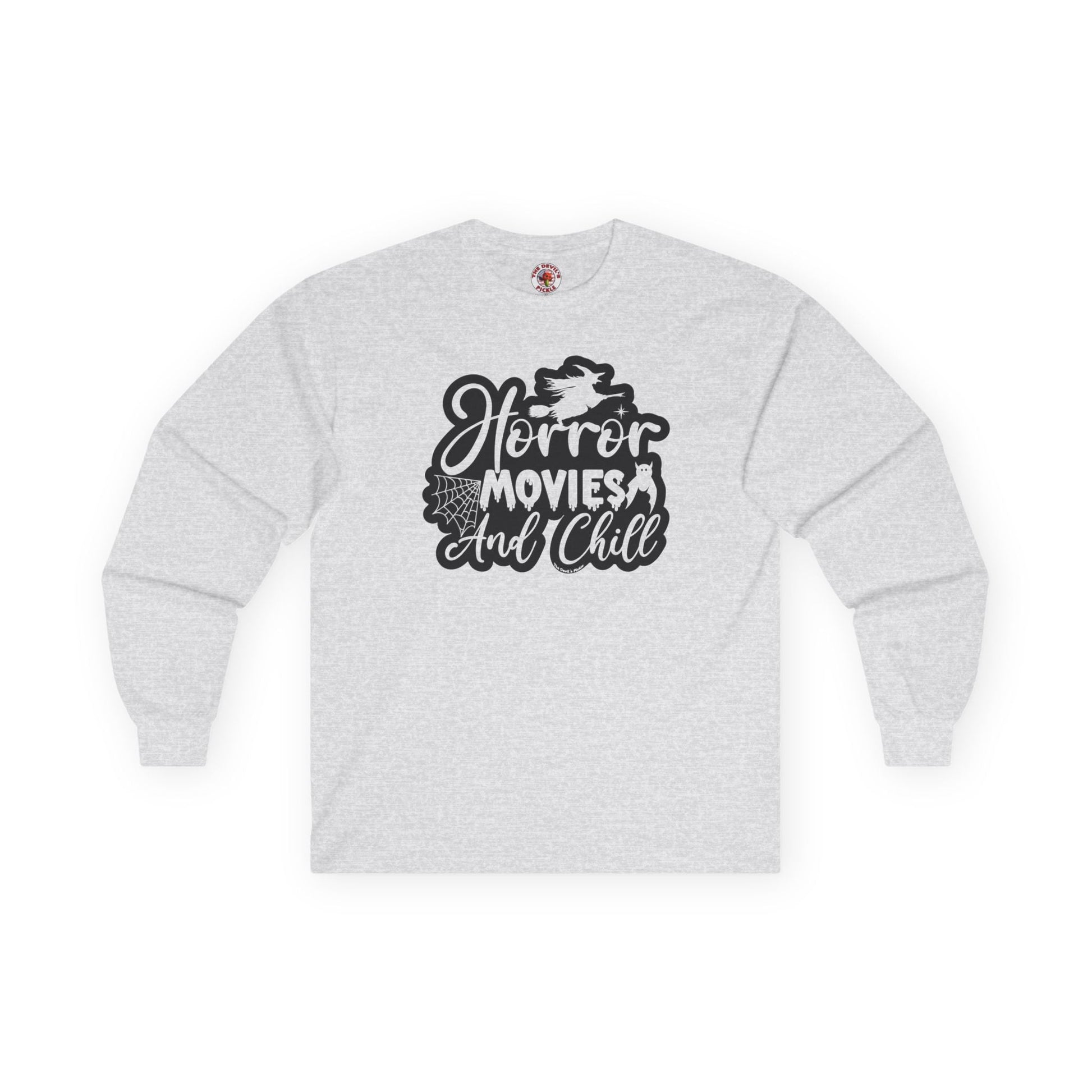 Horror Movies and Chill Long Sleeve Tee The Devil's Pickle