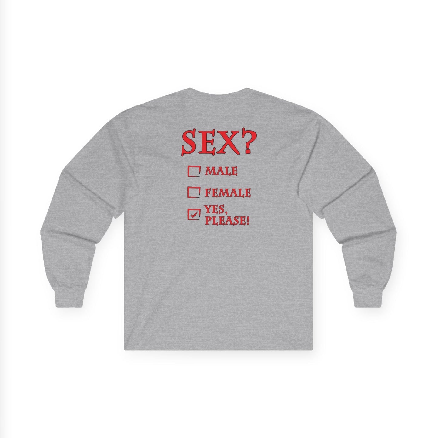 Sex? Yes, Please Long Sleeve Tee The Devil's Pickle