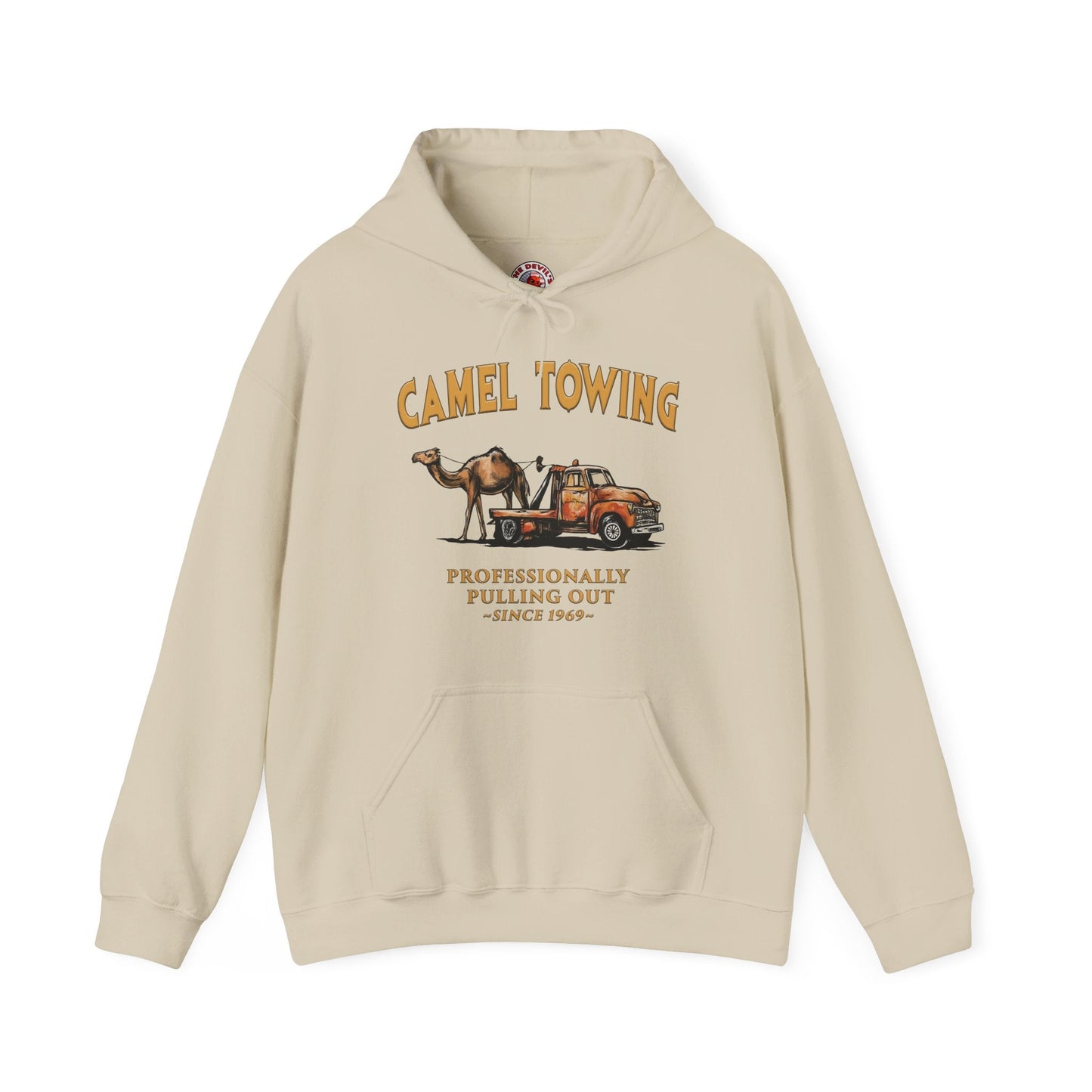 Camel Towing Hooded Sweatshirt The Devil's Pickle