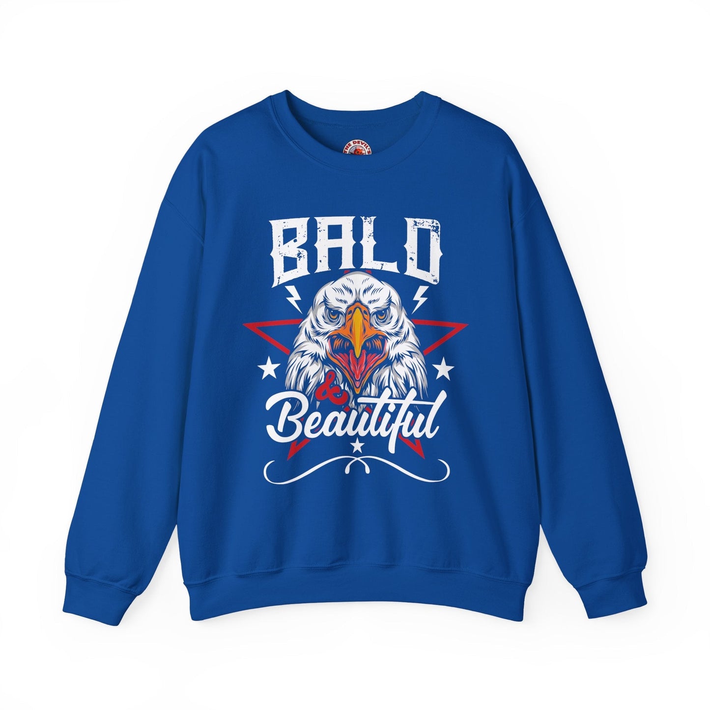 Bald And Beautiful Crewneck Sweatshirt The Devil's Pickle