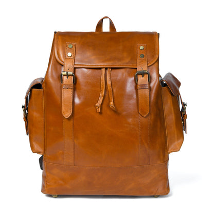 Earthen Leather Laptop Backpack Classy Leather Bags