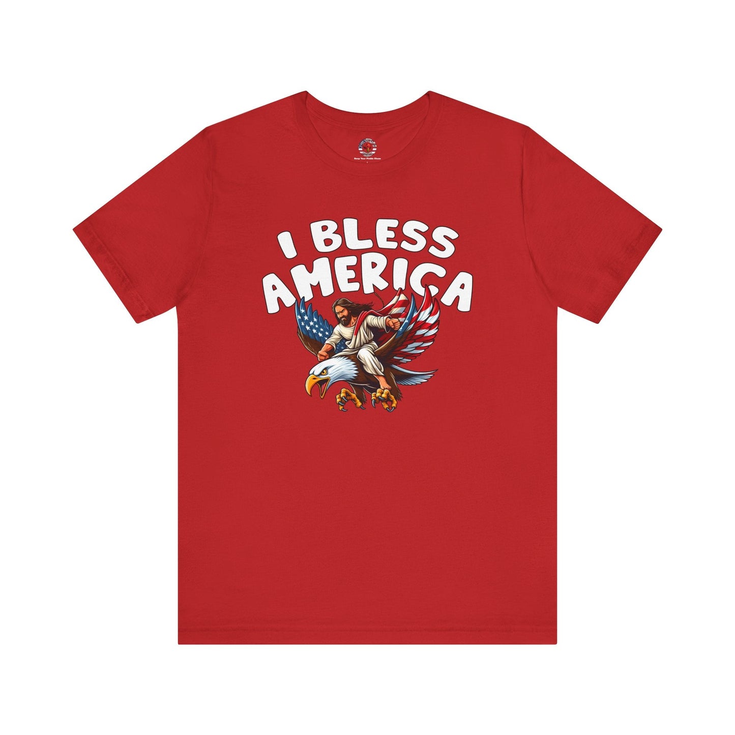 I Bless America T-Shirt The Devil's Pickle