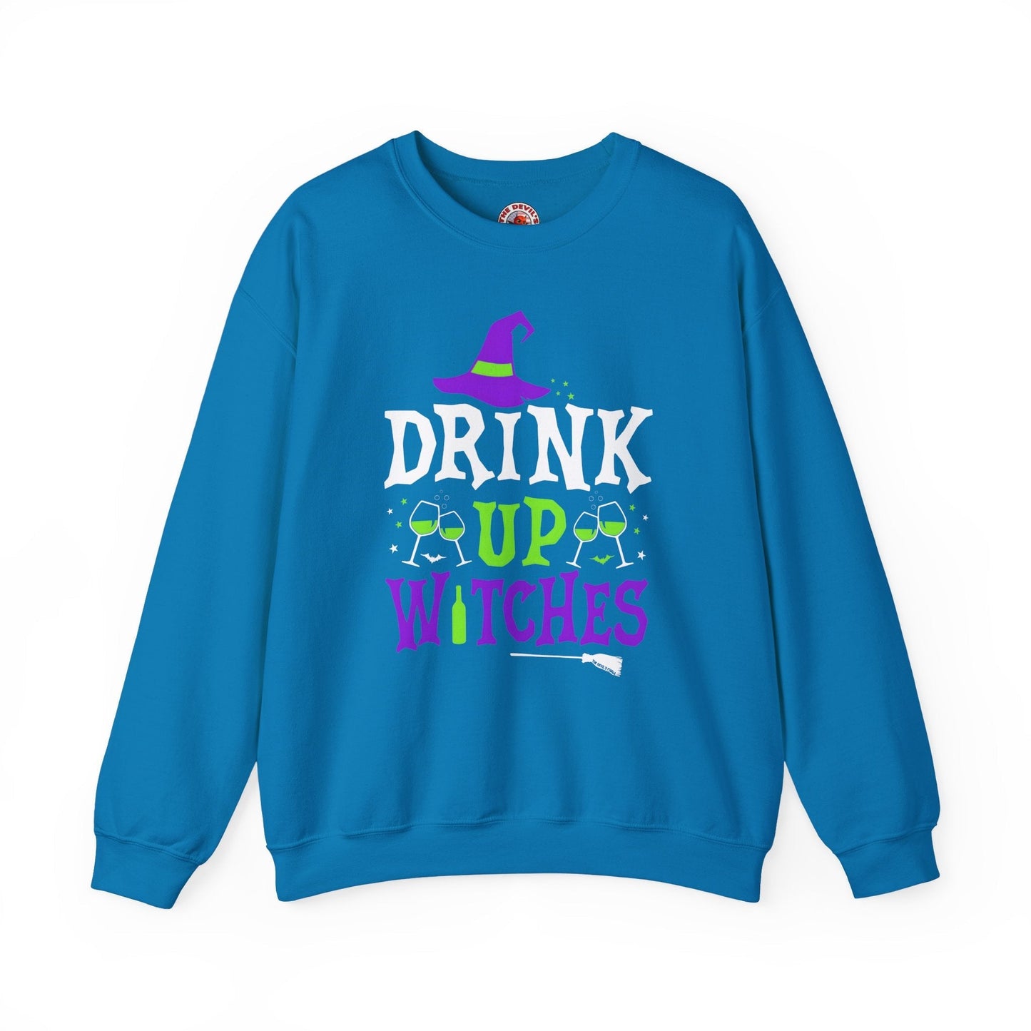 Drink Up Witches Crewneck Sweatshirt The Devil's Pickle