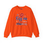 Kiss Me I Am An American Crewneck Sweatshirt The Devil's Pickle