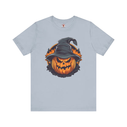 Scary Witch Pumpkin Halloween T-Shirt The Devil's Pickle