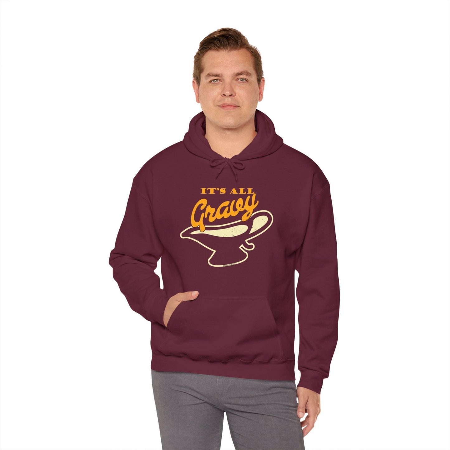 It's All Gravy Hooded Sweatshirt The Devil's Pickle