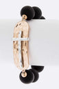 2 Tone Cross Charm Stretch Bracelet Shop Style & More | Fresh Looks, Everyday Deals & Free Shipping