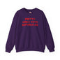 Pretty Girls Vote Republican Crewneck Sweatshirt The Devil's Pickle