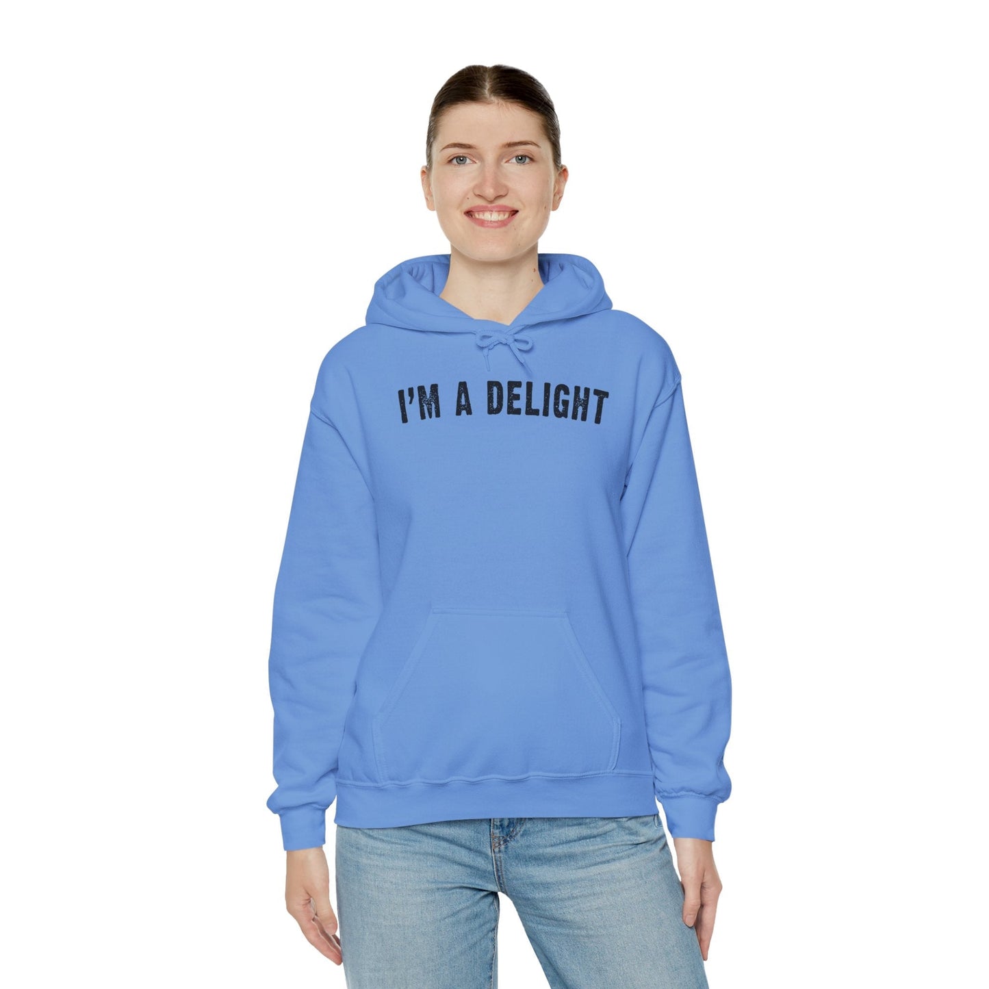 I'm A Delight Hooded Sweatshirt The Devil's Pickle