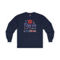 Kiss Me I Am An American Long Sleeve Tee The Devil's Pickle