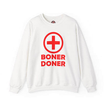 Boner Doner Crewneck Sweatshirt The Devil's Pickle