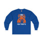 I Do Tricks For Treats Long Sleeve Tee The Devil's Pickle