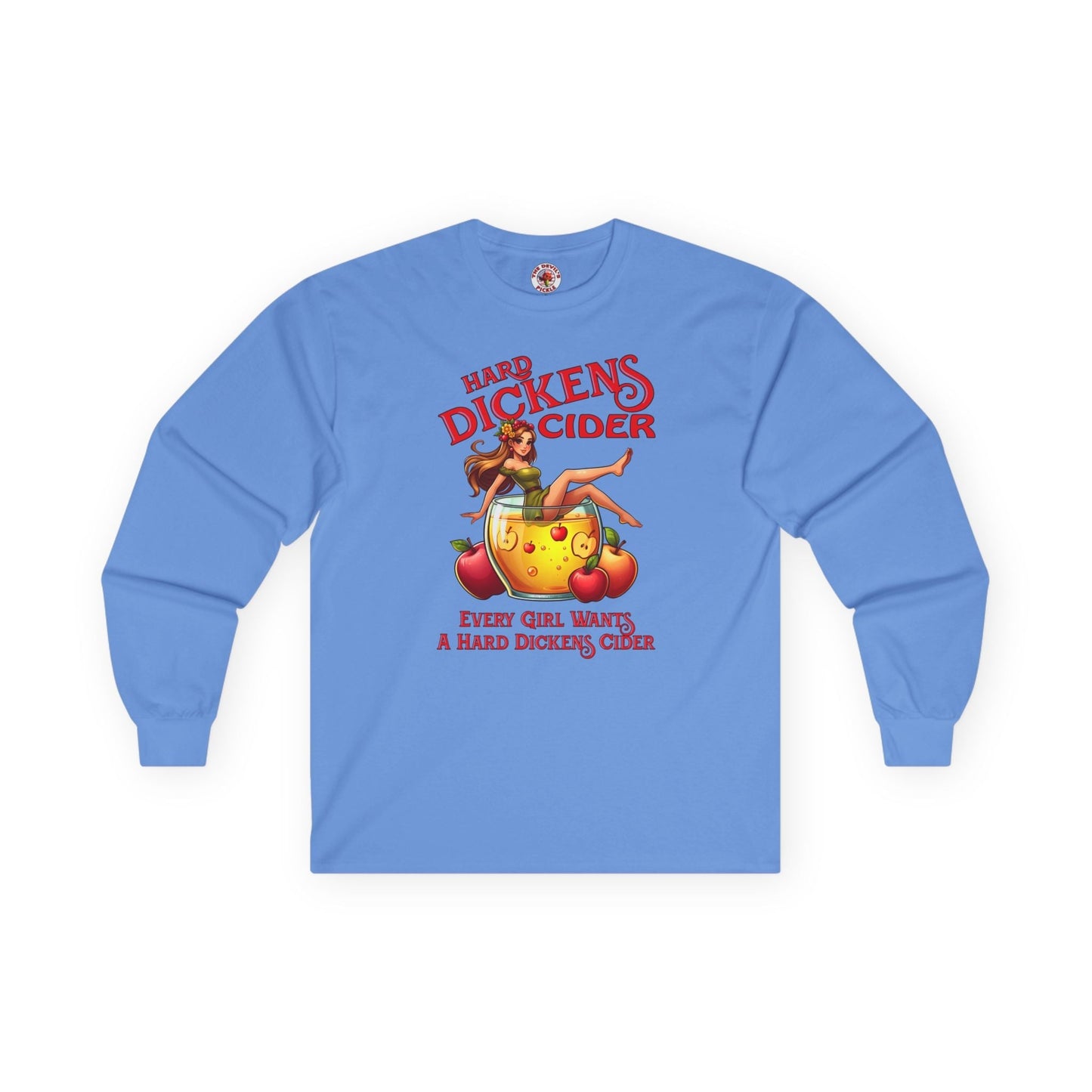 Hard Dickens Cider Long Sleeve Tee The Devil's Pickle
