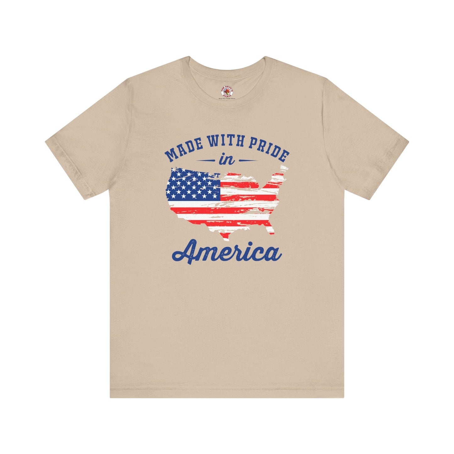 Made With Pride In America T-Shirt The Devil's Pickle