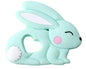 Baby Teether Silicone Rabbit Food Grade Bunny Teether Nursing Teething  Accessories Silicone Animal Teether For Kids and Baby Stevvex