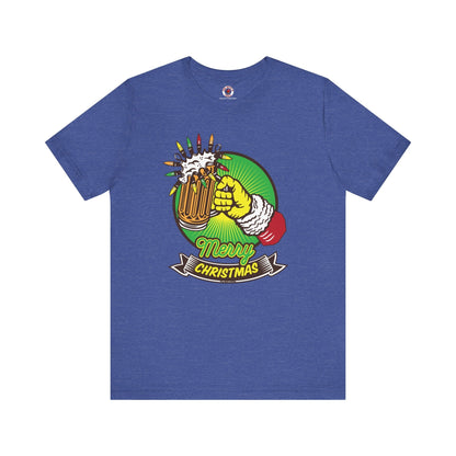 Merry Christmas Beer T-Shirt The Devil's Pickle