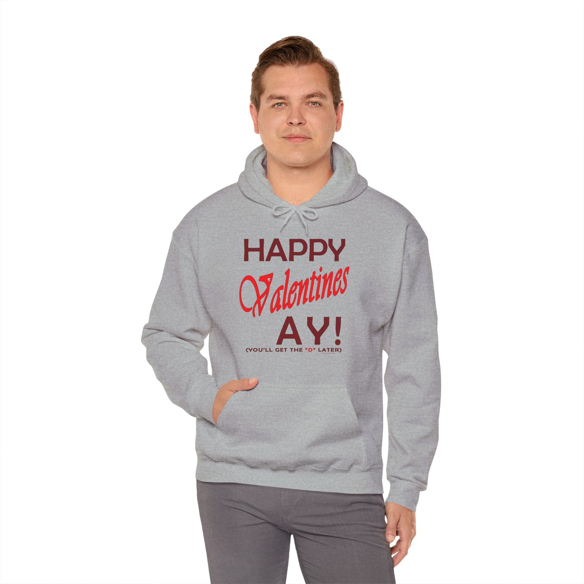 Happy Valentine's Ay Hooded Sweatshirt The Devil's Pickle