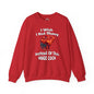 I Wish I had Money Crewneck Sweatshirt The Devil's Pickle