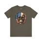 American Flag Skull T-Shirt The Devil's Pickle